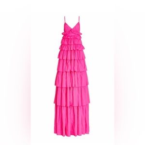 STAUD Rylie Tiered Ruffle Maxi Dress (BRAND NEW WITH TAGS)